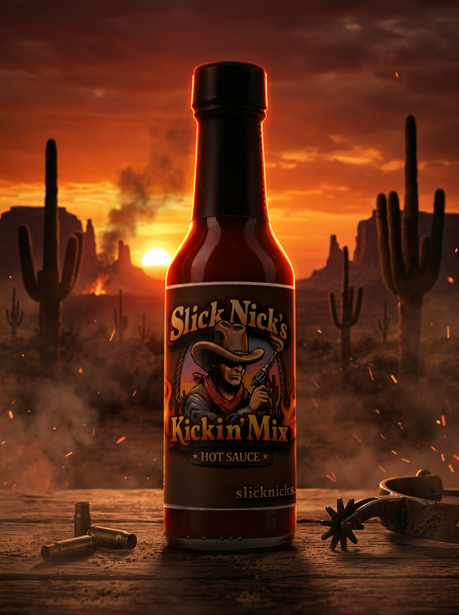Slick Nick's Kickin' Mix Hot Sauce
